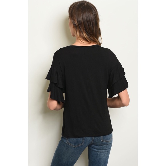 "MOM LIFE" PRINT TOP - Picture 2 of 3